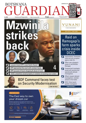 Cover of Botswana Guardian