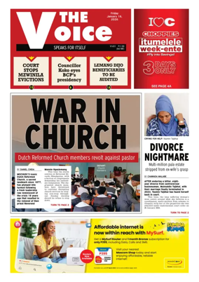 Cover of The Voice (Botswana)