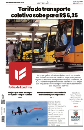 Cover of Folha de Londrina