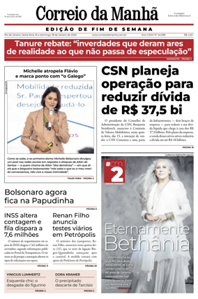 Cover of Jornal Correio da Manha