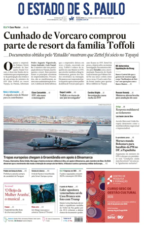 Cover of O Estado de S. Paulo