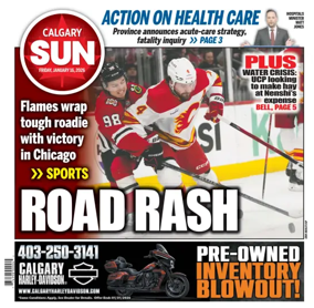 Cover of Calgary Sun