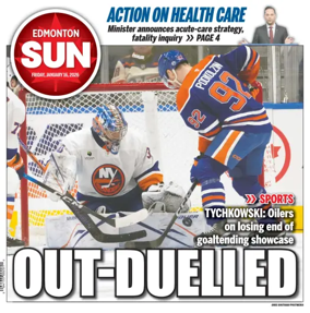 Cover of Edmonton Sun