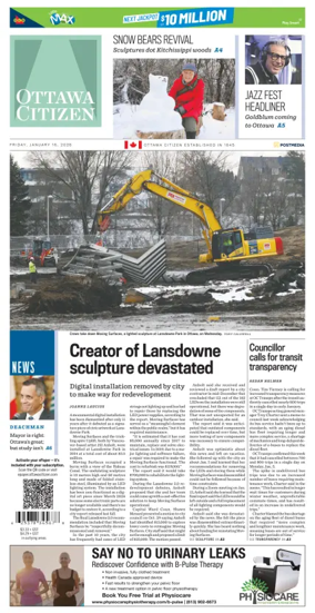Cover of Ottawa Citizen