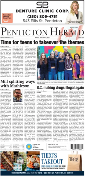 Cover of Penticton Herald