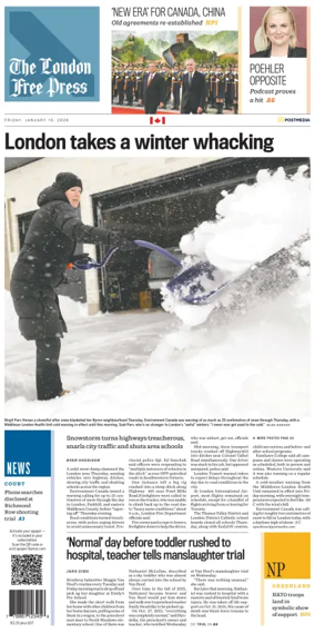 Cover of The London Free Press