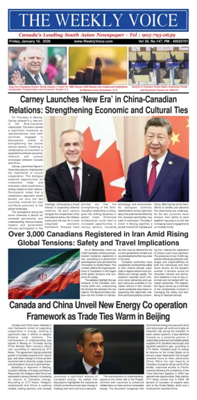 Cover of The Weekly Voice