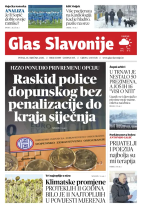 Cover of Glas Slavonije