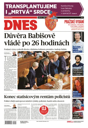 Cover of Dnes Prague Edition