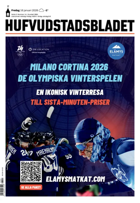 Cover of Hufvudstadsbladet