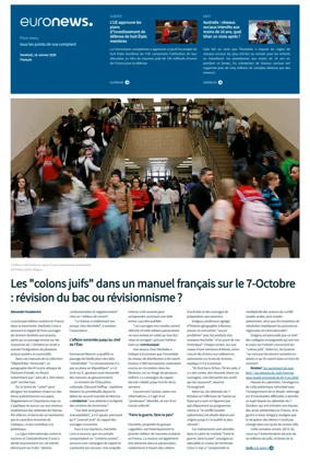 Cover of EuroNews (French Edition)