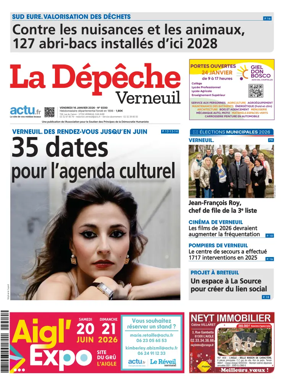 Cover of La Depeche Verneuil