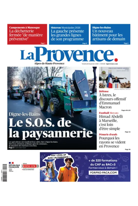 Cover of La Provence Alpes-de-Haute-Provence