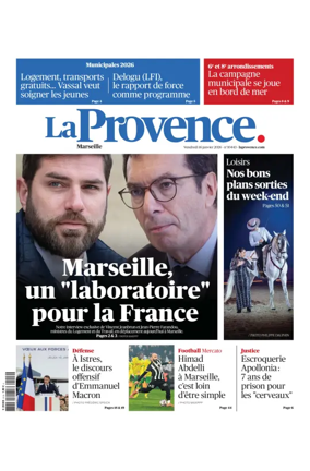 Cover of La Provence Marseille