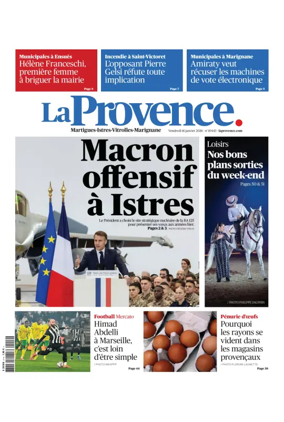 Cover of La Provence Martigues-Istres-Vitrolles-Marignane
