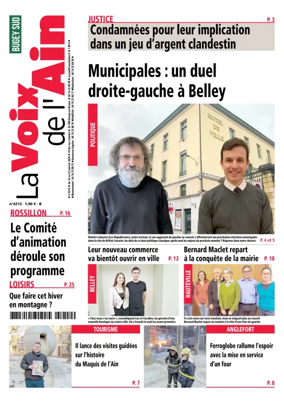 Cover of La Voix de l’Ain Belley