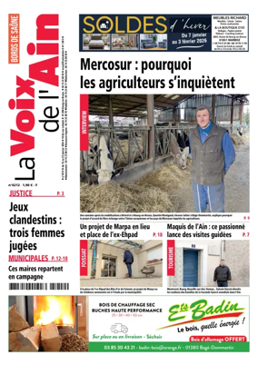 Cover of La Voix de l’Ain Bords de Saone