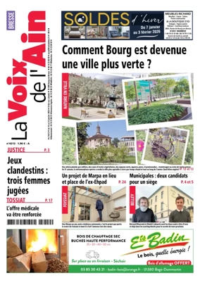 Cover of La Voix de l’Ain Bresse