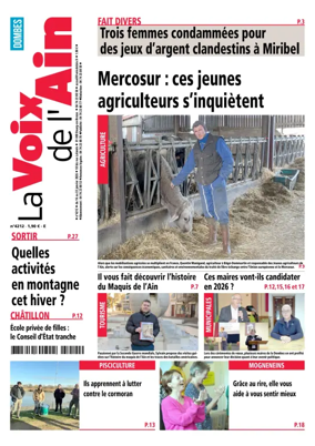 Cover of La Voix de l’Ain Dombes