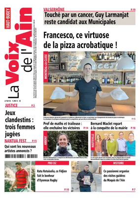 Cover of La Voix de l’Ain Oyonnax