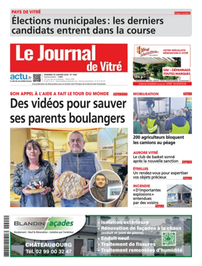 Cover of Le Journal de Vitre