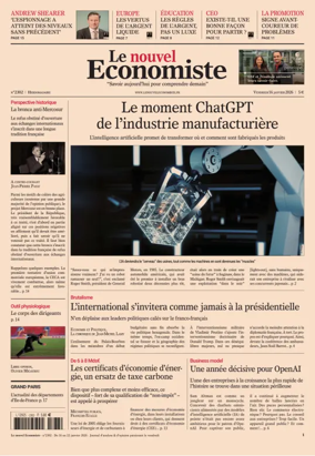 Cover of Le Nouvel Economiste
