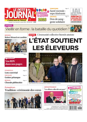 Cover of Le Petit Journal - L'hebdo local de l'Herault