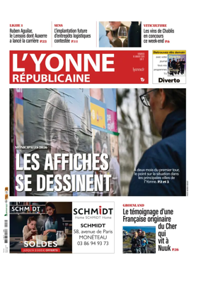 Cover of L'Yonne Republicaine