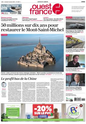 Cover of Ouest France (Orne)