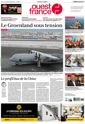 Cover of Ouest-France (Rennes Sud-Est)