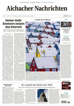 Cover of Aichacher Nachrichten