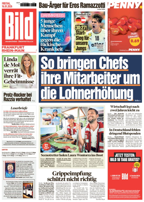 Cover of BILD Frankfurt