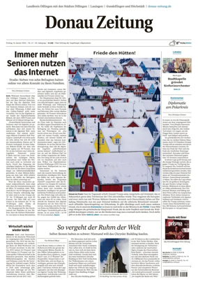Cover of Donau Zeitung