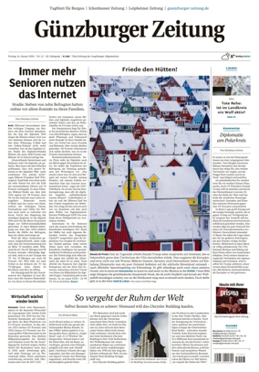 Cover of Guenzburger Zeitung