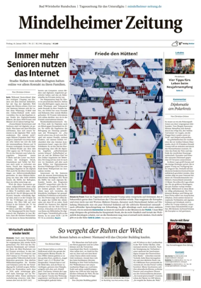 Cover of Mindelheimer Zeitung