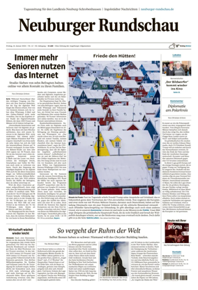 Cover of Neuburger Rundschau