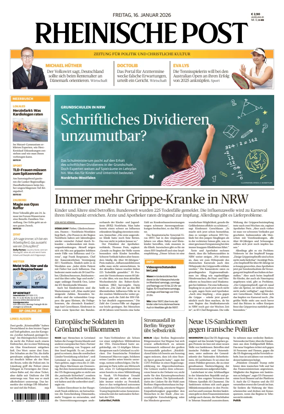 Cover of Rheinische Post Duesseldorf Meerbusch