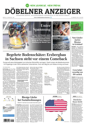Cover of Sachsische Zeitung (Dobeln)