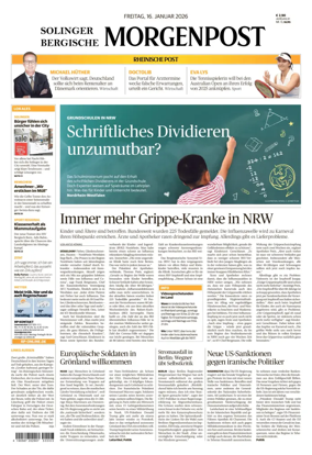 Cover of Solinger Bergische Morgenpost/Remscheid