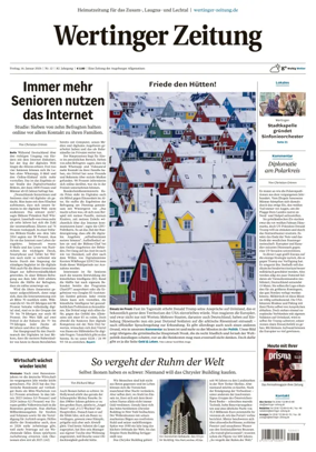 Cover of Wertinger Zeitung