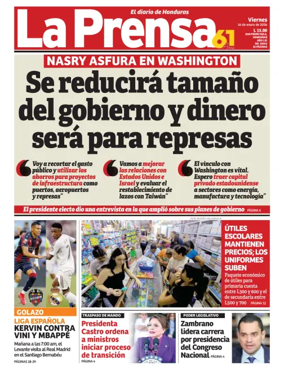 Cover of Diario La Prensa