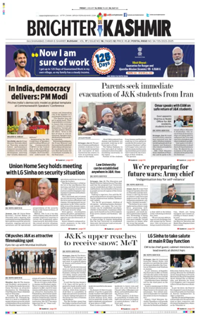 Cover of Brighter Kashmir