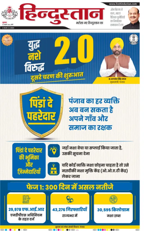 Cover of Hindustan (Bareilly)