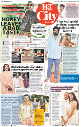 Cover of Hindustan Times (Ranchi) - Live