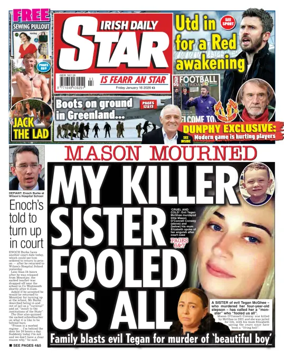 Cover of Irish Daily Star