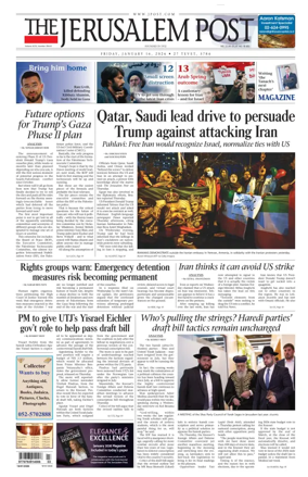 Cover of The Jerusalem Post