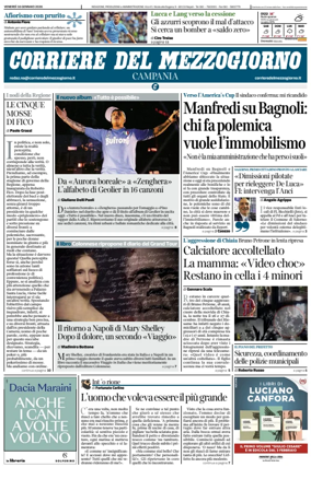 Cover of Corriere del Mezzogiorno (Campania)
