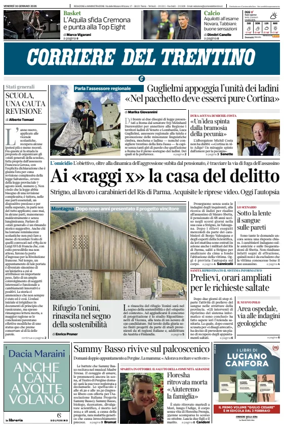 Cover of Corriere del Trentino