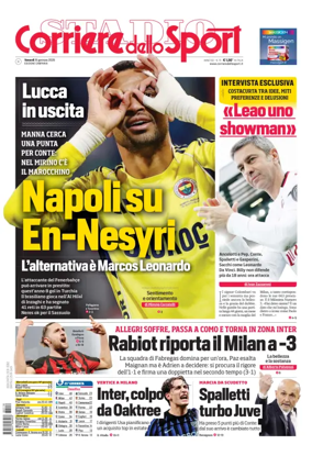 Cover of Corriere dello Sport (Campania)