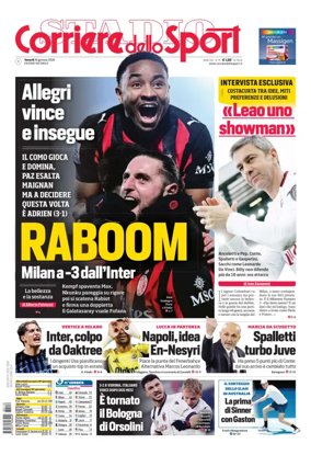 Cover of Corriere dello Sport (Nazionale)